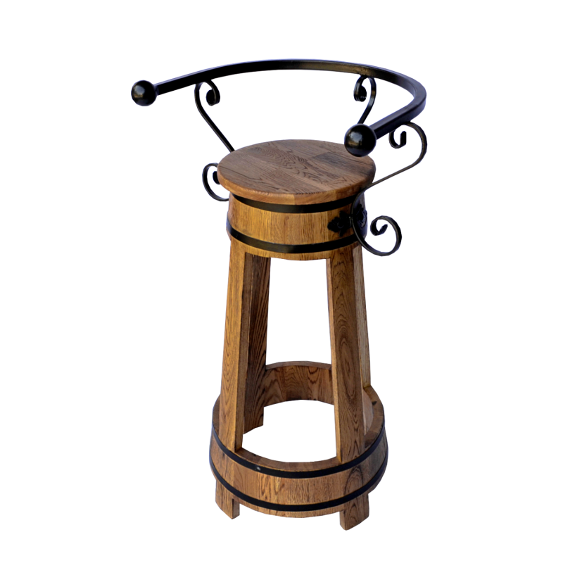 Barhocker vom Fass GRACIANO